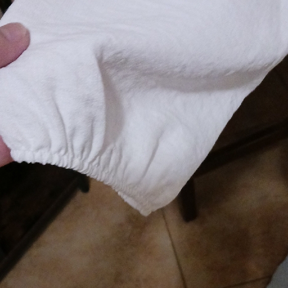 Olivia and Martin- White Women's Blouse - Picture 5 of 9